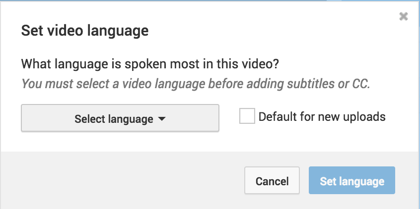 Language - How to create subtitles for videos on Facebook