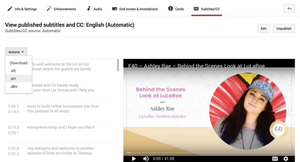 Auto Subtitles - How to create subtitles for videos on Facebook