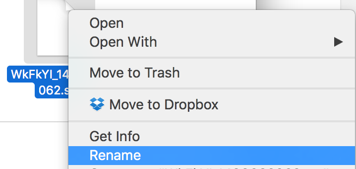 Rename Files - How to create subtitles for videos on Facebook